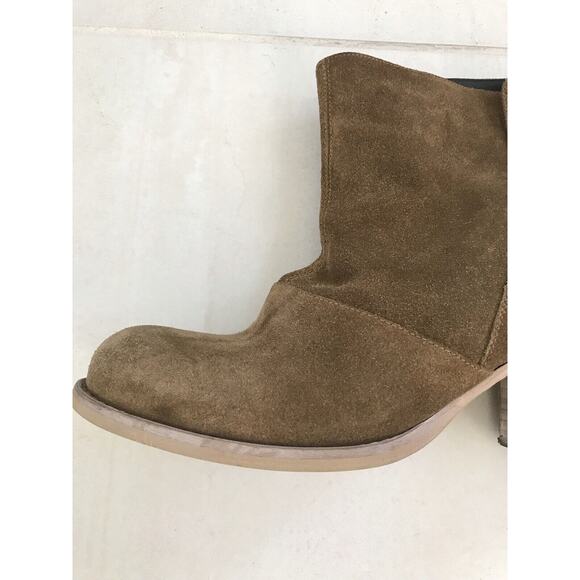 Cordani Suede Slip On Side Snap Ankle Boots Italy - Picture 8 of 12